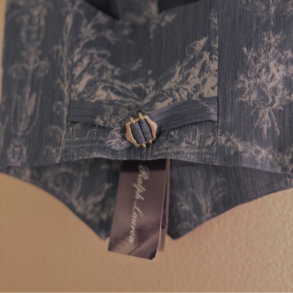 Ralph Lauren Collection Vanessa Cotton-Blend Chiné Bustier - Picture 5 of 7